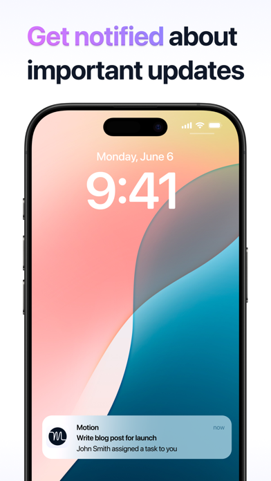 Motion: Tasks & AI Scheduling Screenshot