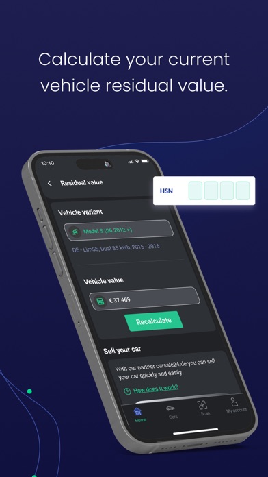 Fahrzeugschein Screenshot