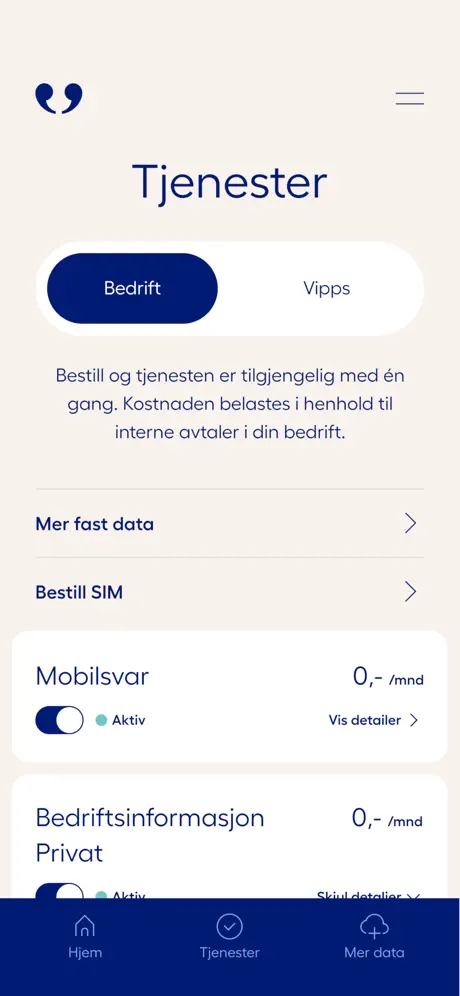 Min Unifon - MobilApp screenshot 4