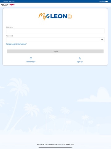 MyLeon iPad screenshot
