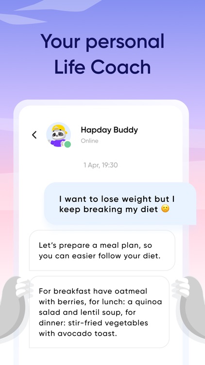 Hapday - AI Life Coach