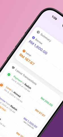 Hutang: Log Your Debt screenshot