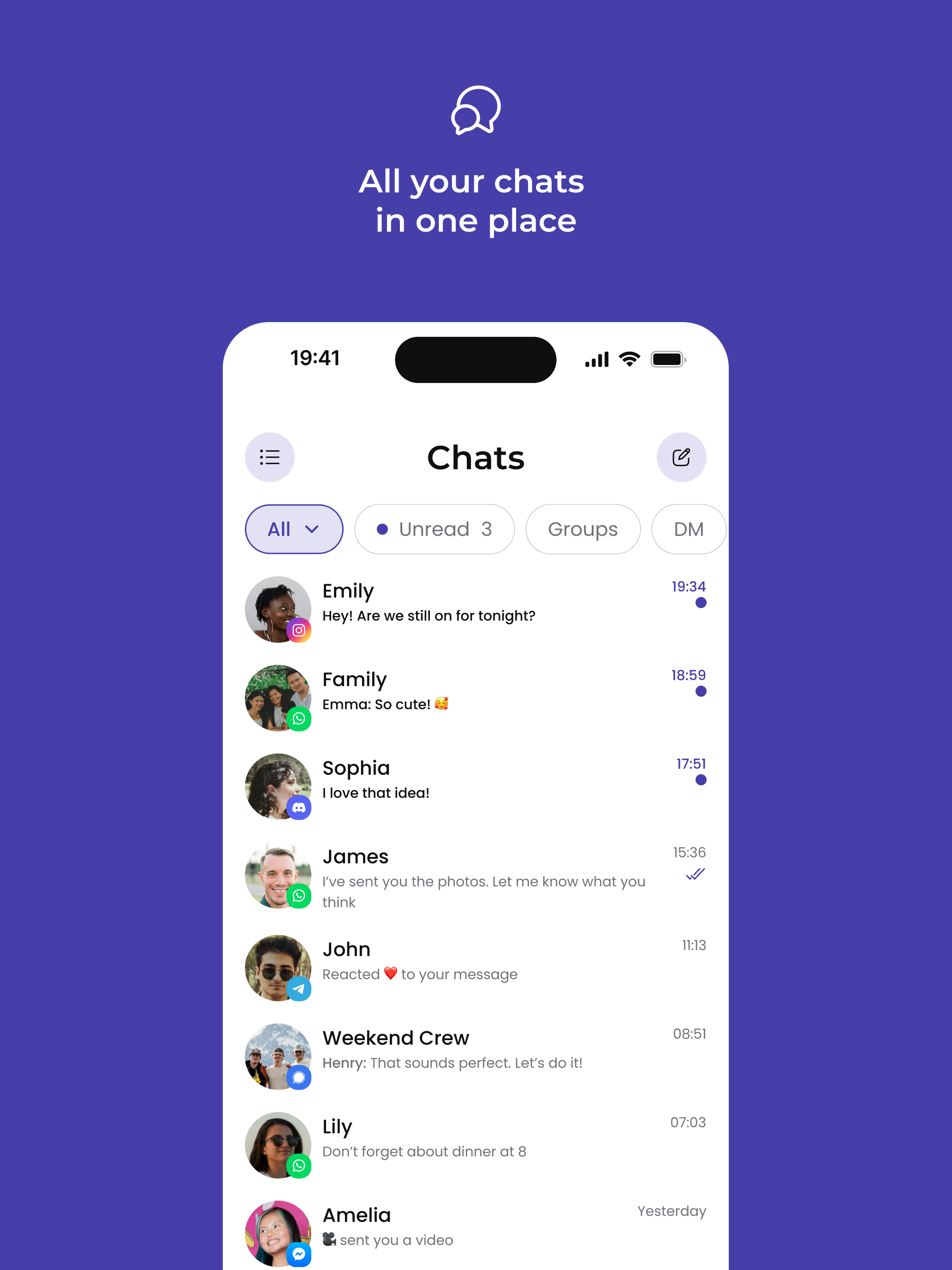 Unichat Messenger screenshot 8