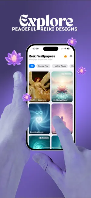 Reiki Wallpapers - Aura Art screenshot 2