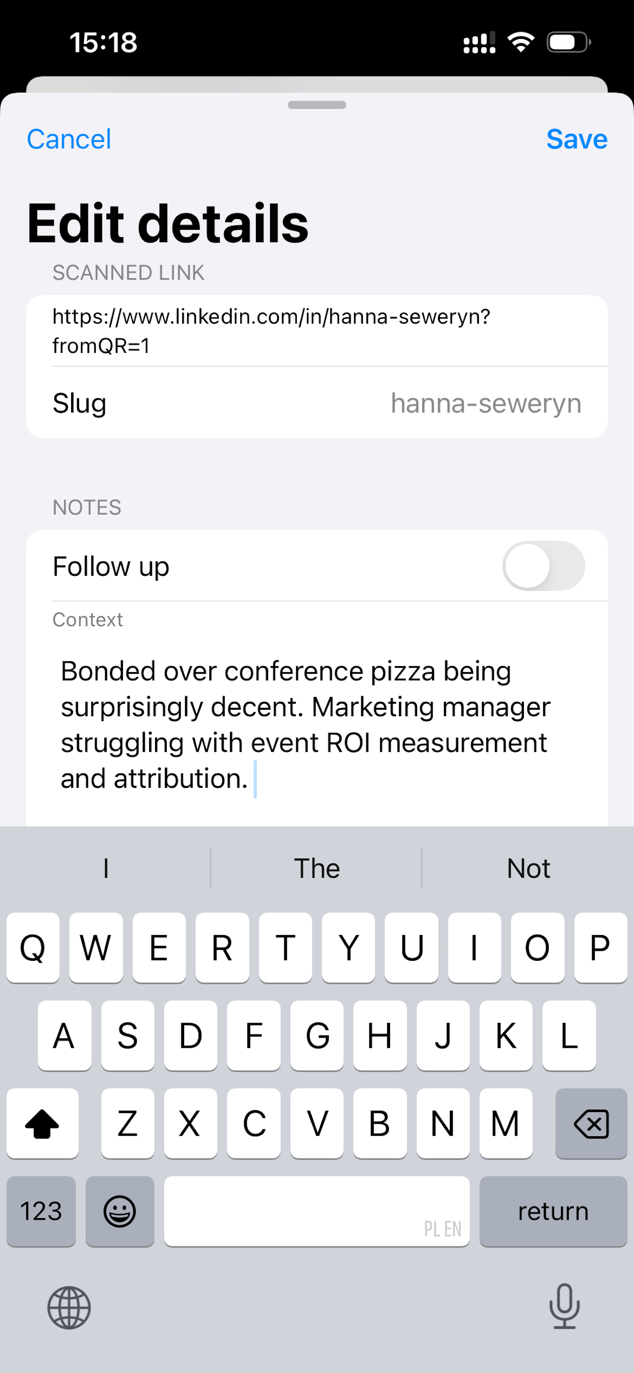 Confy: Follow-ups Made Easy screenshot 4