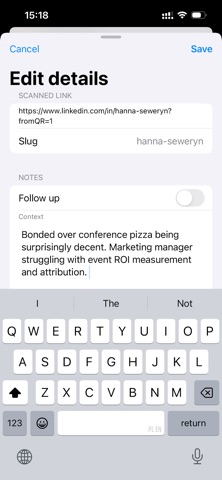 Confy: Follow-ups Made Easy screenshot