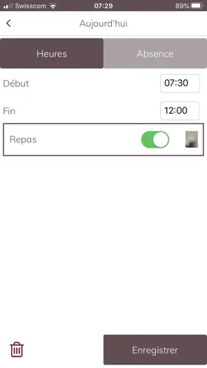 SwissWorkTime screenshot 2