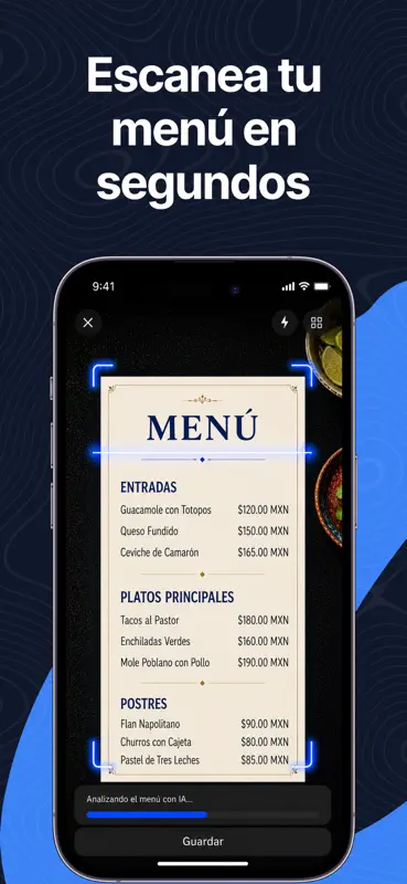 Menú Digital QR - Restaurantes screenshot 1 of 6