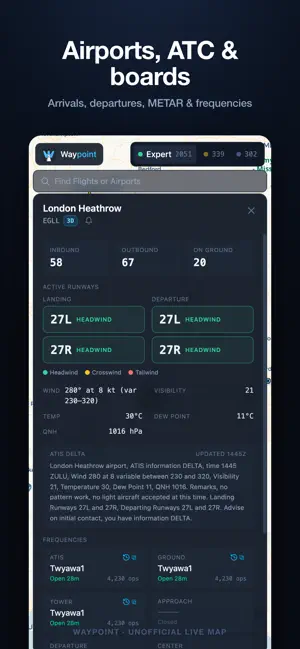 Waypoint — Live Flight Map screenshot 4