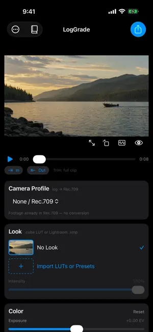 LogGrade screenshot 1