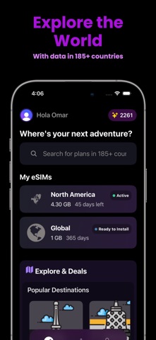 Nesa: Affordable Global Data screenshot