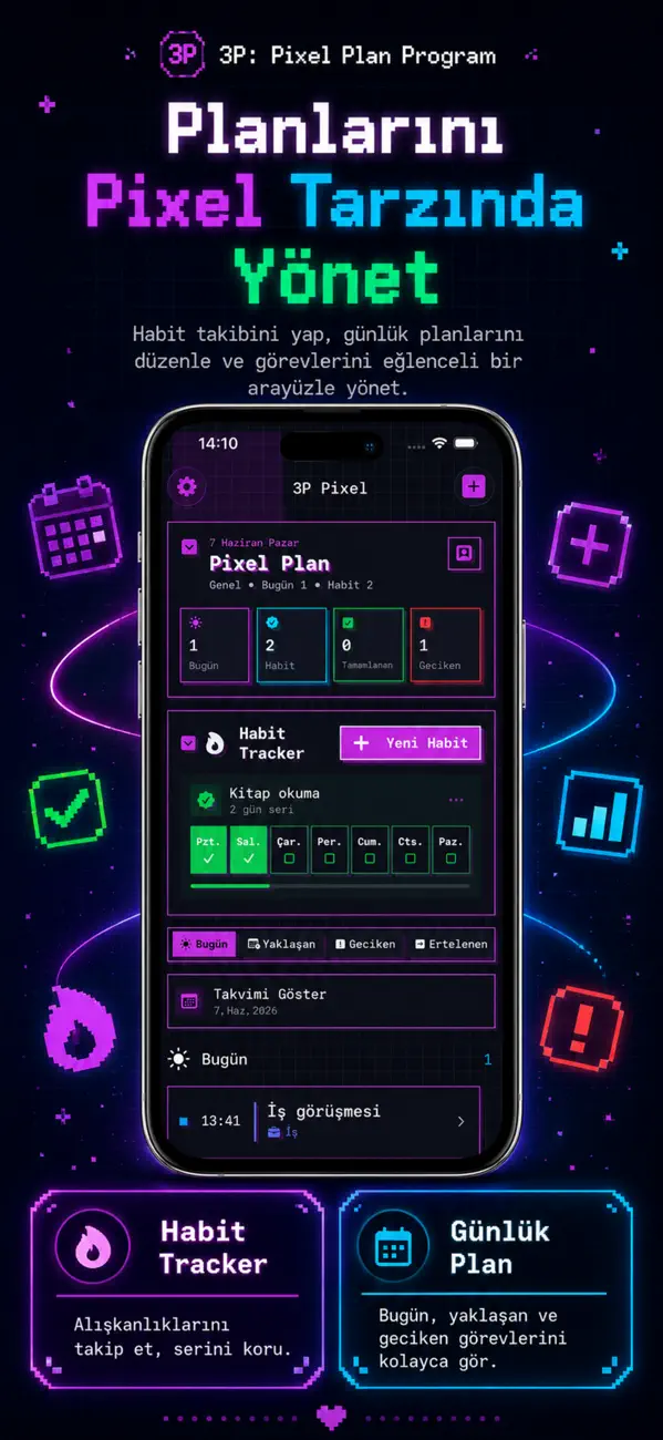 Screenshot #1 pour 3P: Pixel, Plan, Program.