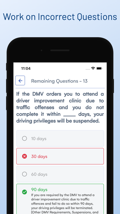 Virginia DMV Driver Test Prep Screenshot
