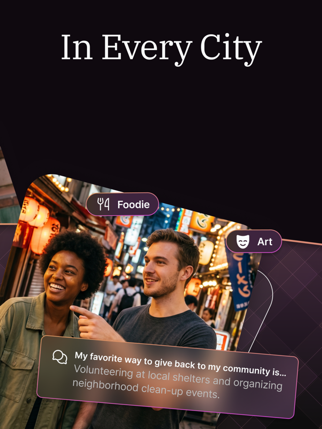 Couchsurfing Travel App Screenshot
