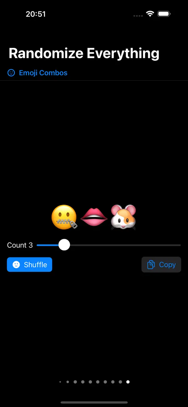 #5. Randomify Randomize Everything (iOS) Göre: EyeOS Store Inc.