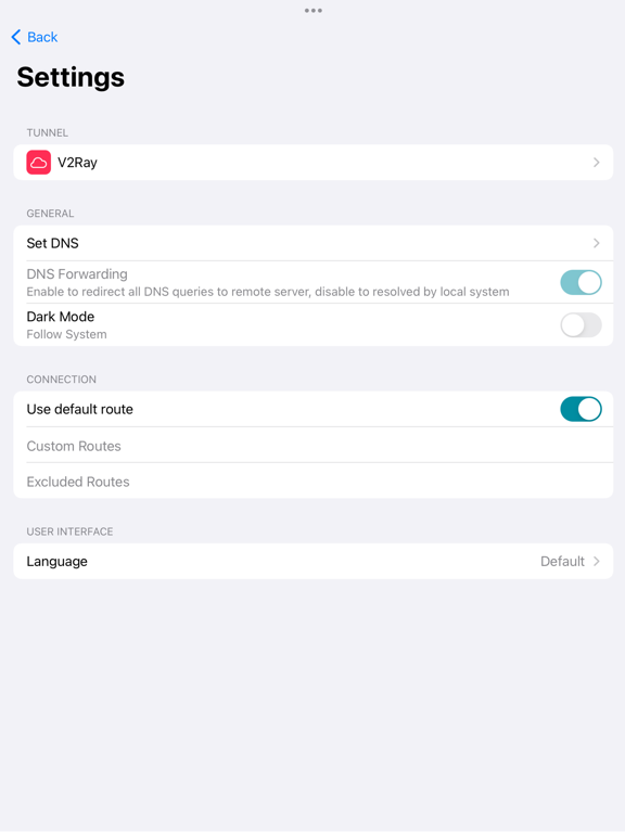 App screenshot