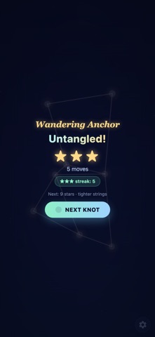 Untangle: Night Sky Screenshot 5 of 5