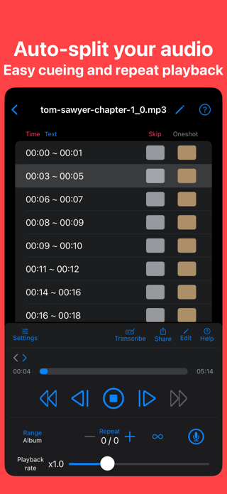 Repeat Player cut&loop Screenshot 2 of 10