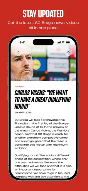 SC Braga Official App screenshot 4