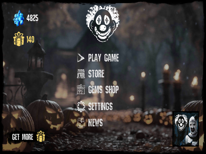 Soul Eyes Demon Clown Horror