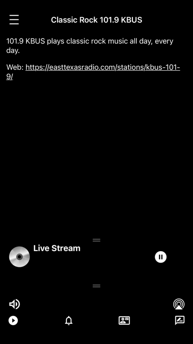 KBUS 101.9 Screenshot