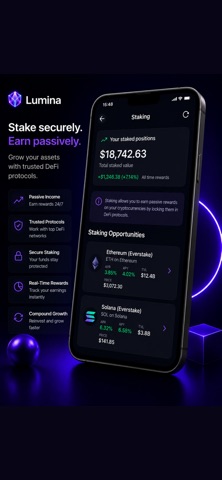 Lumina Wallet screenshot