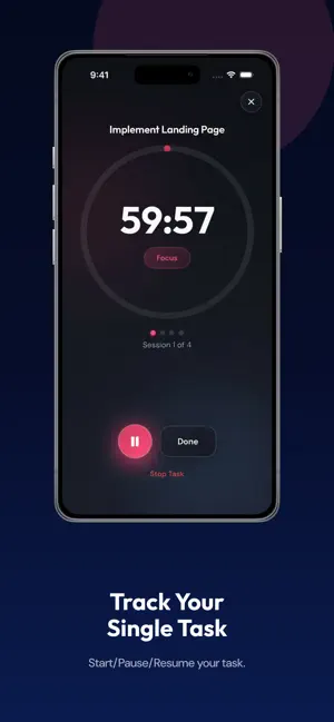 Reclaim — Pomodoro Focus Timer screenshot 2