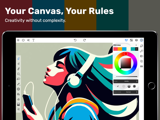 Vector Drawing & Logo Design iPad screenshot