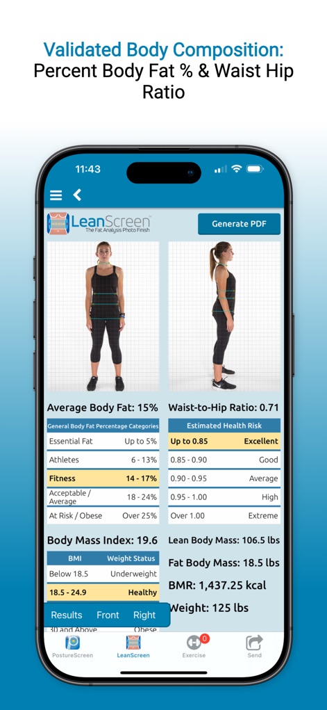 PostureScreen Mobile - Health & Fitness App | MWM