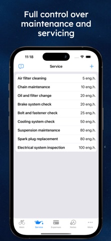 Motorcycle Service Log Notepad Screenshot 4 of 9