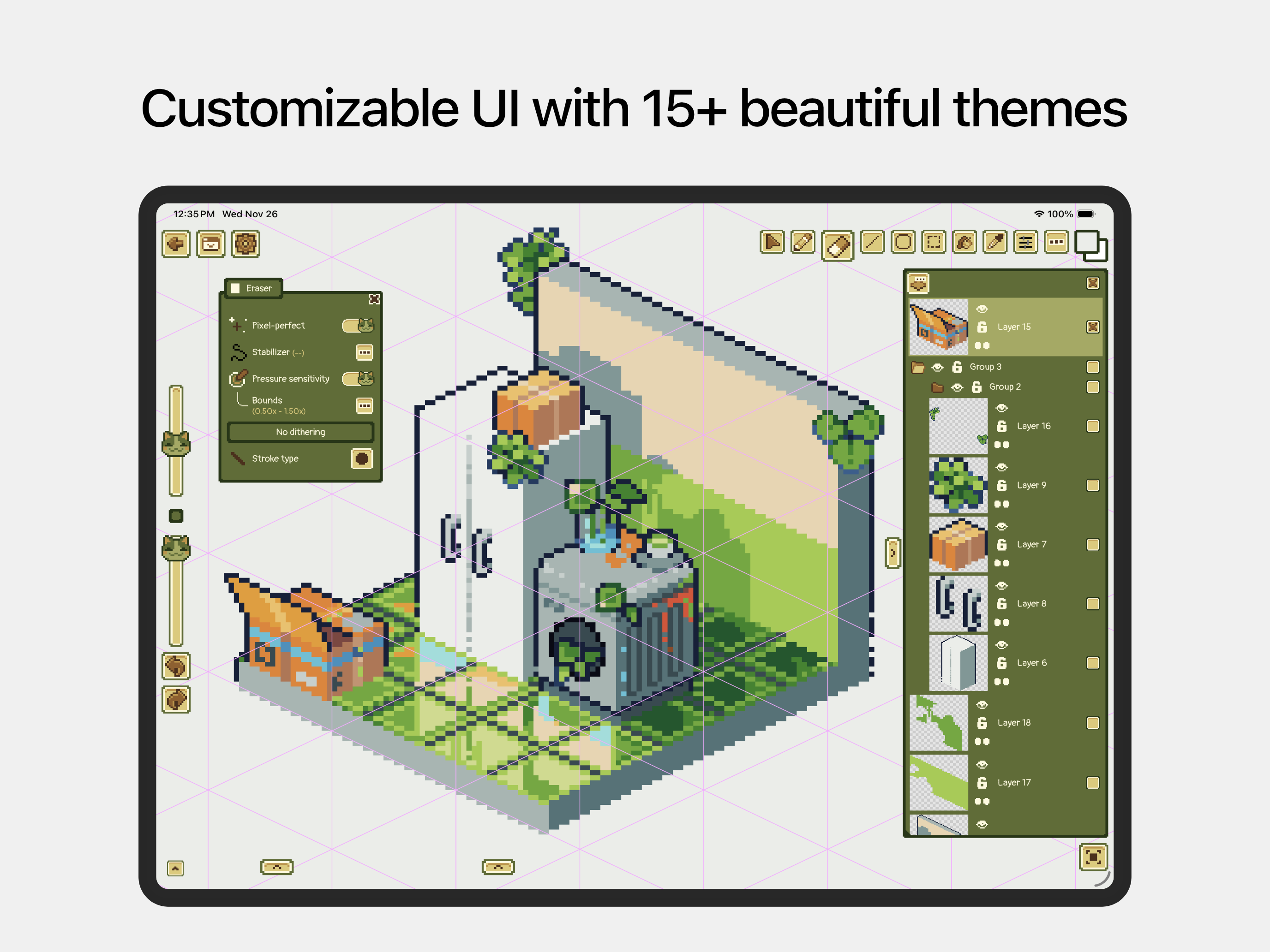 Pixquare - Pixel Art Studio screenshot 18