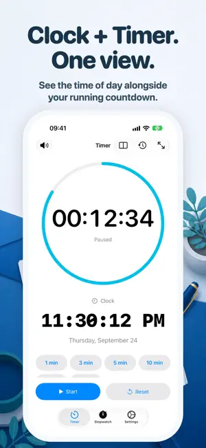 Simple Timer & Stopwatch screenshot 3
