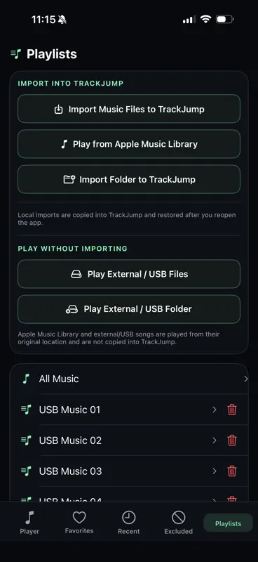 TrackJump screenshot 3 of 4