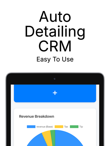 Auto Detailing CRM iPad screenshot 3 - Business app