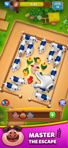 Animal Farm Jam Parking Game iPhone screenshot