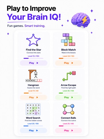 MindScoreAI – IQ Trainer iPad screenshot