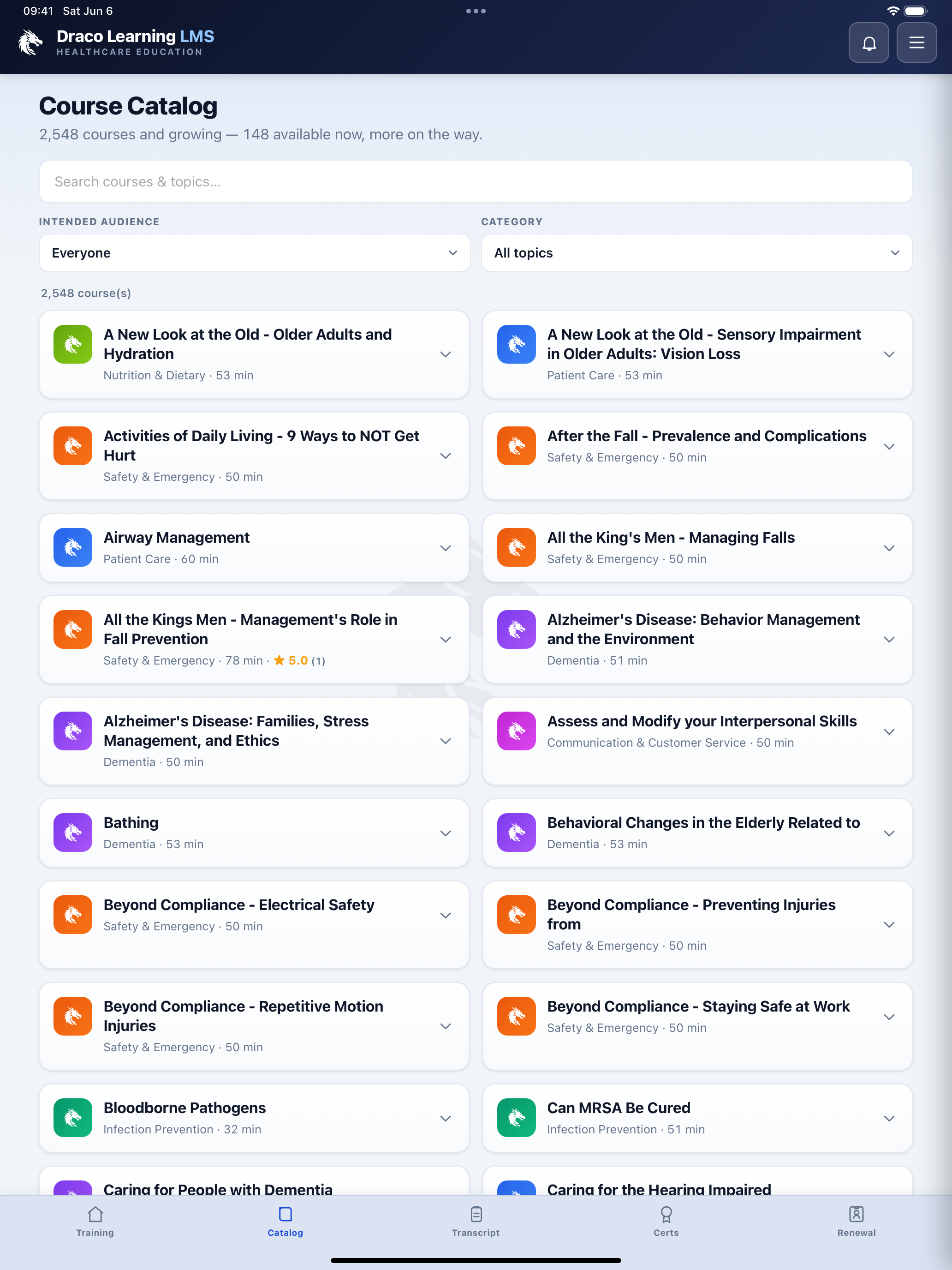 Draco Learning LMS screenshot 10
