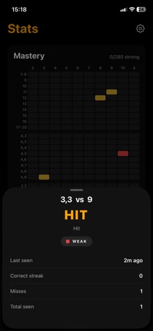 Reckon: Blackjack Trainer Screenshot 8 of 10