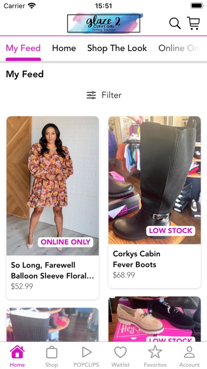 Glaze Curvy Girl Boutique