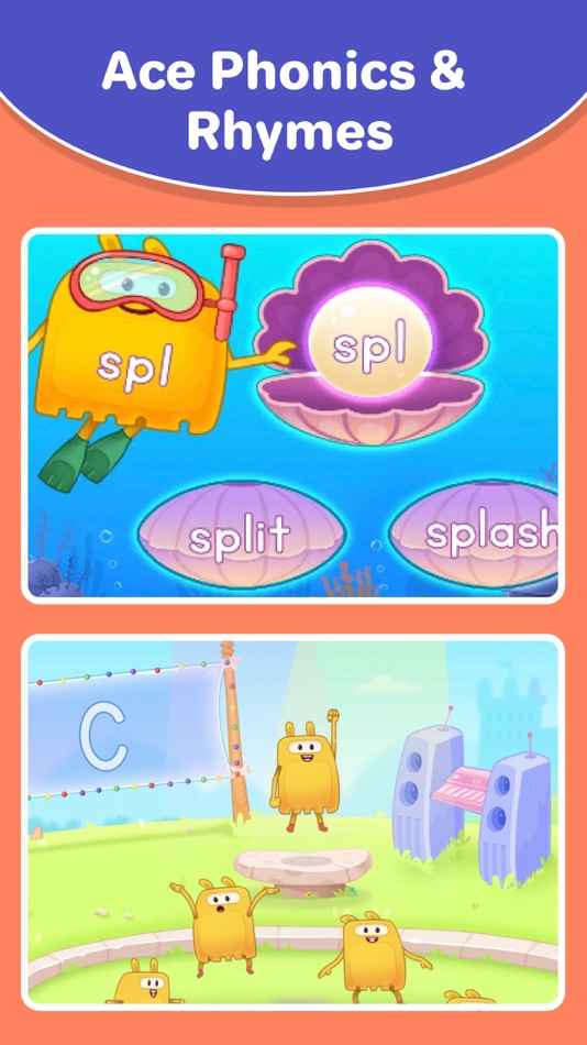 #4. Splash Reading: Learn to Read (iOS) 由: StudyPad, Inc.