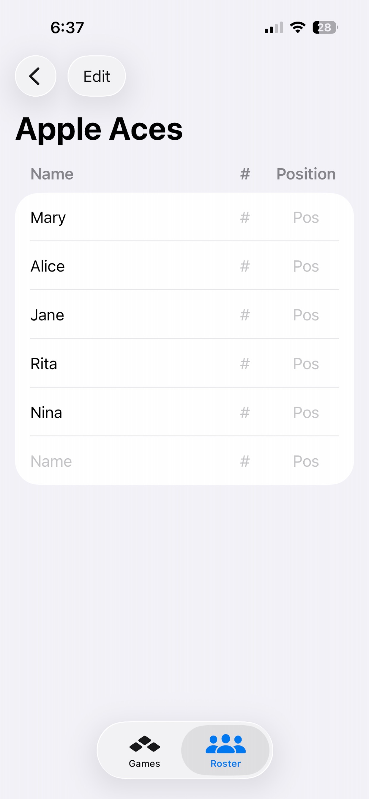 Screenshot 2 of SoftballScorer