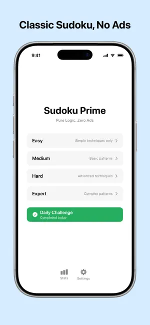 Sudoku Prime - No Ads screenshot 1