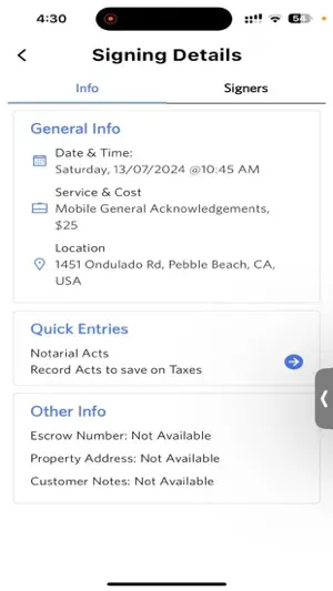 The Notary App screenshot 4