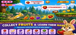 Bunny Runner: Fruit Adventure Screenshot 4 of 7