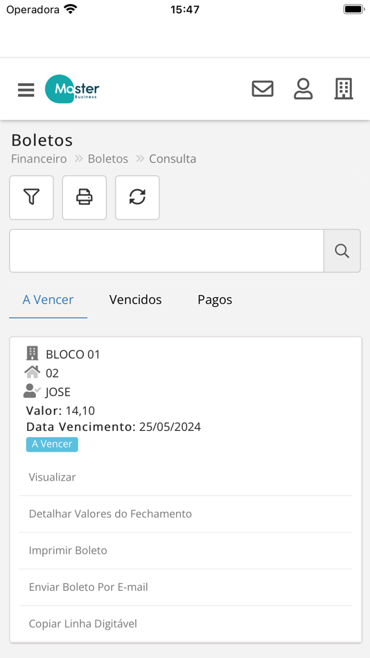 #4. Master Administradora (iOS) Podle: Almah Sistemas