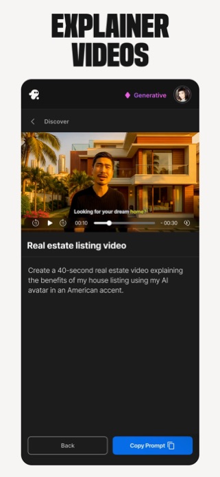 Invideo AI: AI Video Generator スクリーンショット3