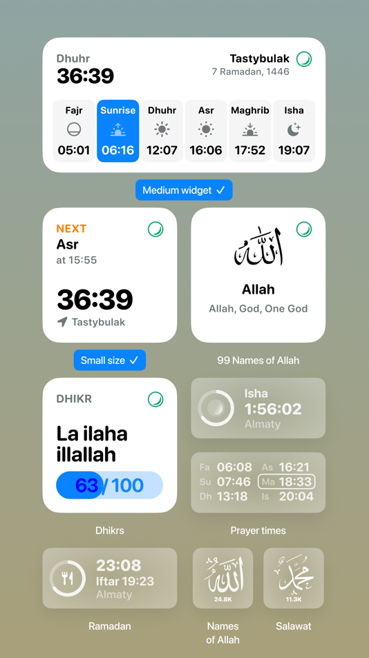 #2. Sajda: Prayer times, Quran (iOS) 作者: GOOD APP, TOO