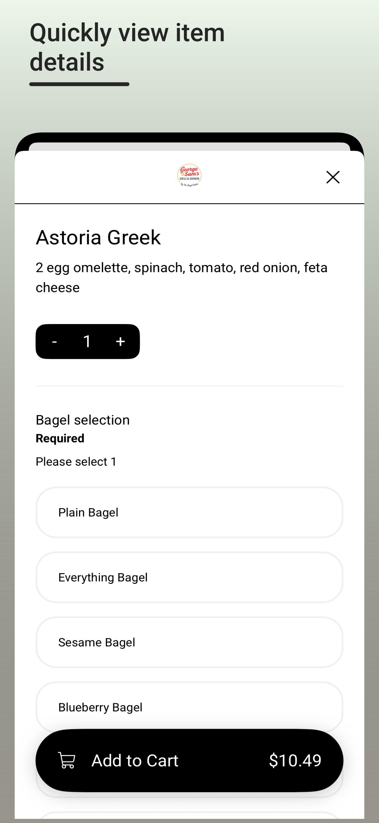 George & Sam's Deli screenshot 4
