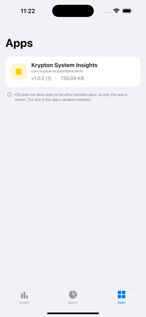 Krypton System Insights screenshot 3
