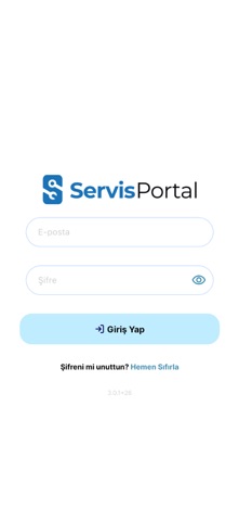 Servis Portal screenshot